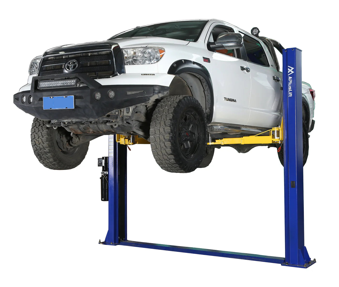 APlusLift 10,000LB 2-Post Floor Plate Car Lift – 3-Year Warranty (HW-10KBP-A)