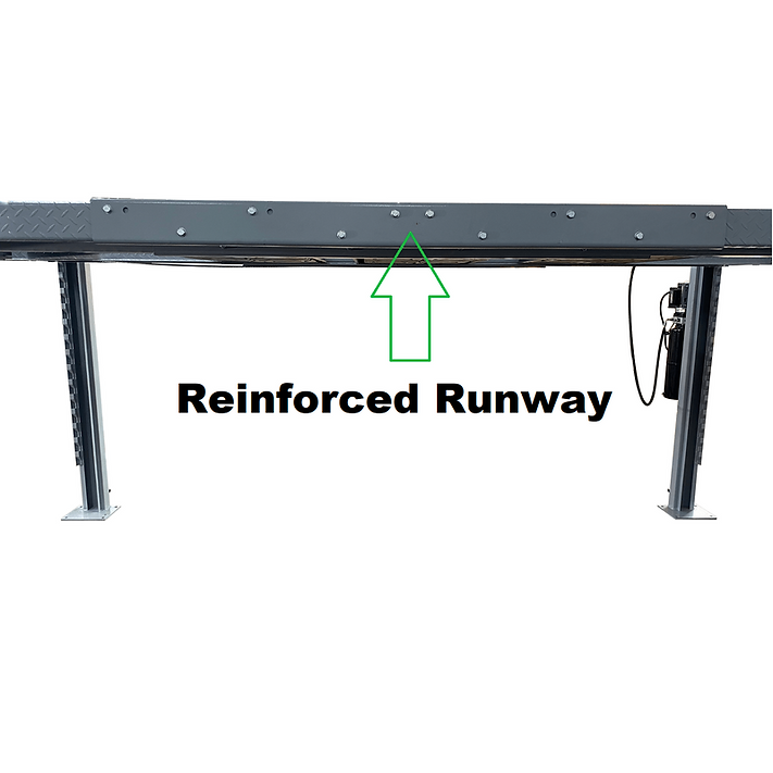 Triumph NSS-8 X1 8,000LB 4-Post Car Lift | Free Liftgate Delivery